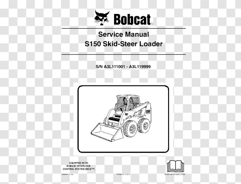 Bobcat Company Skid-steer Loader Compact Excavator Tracked - Technology Transparent PNG