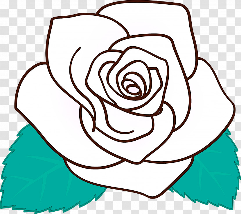 Rose Floral Flower Transparent PNG