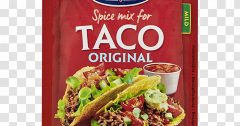 Taco Salsa Mexican Cuisine Spice Mix - Old El Paso Transparent PNG