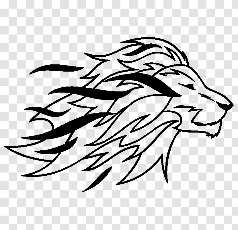 Lion Illustrator Drawing Clip Art - Artwork Transparent PNG