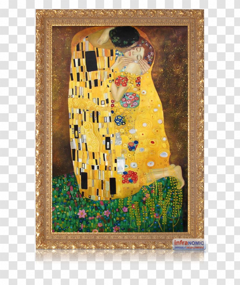 The Kiss Painting Belvedere Vienna Secession Portrait Of Adele Bloch-Bauer I Transparent PNG