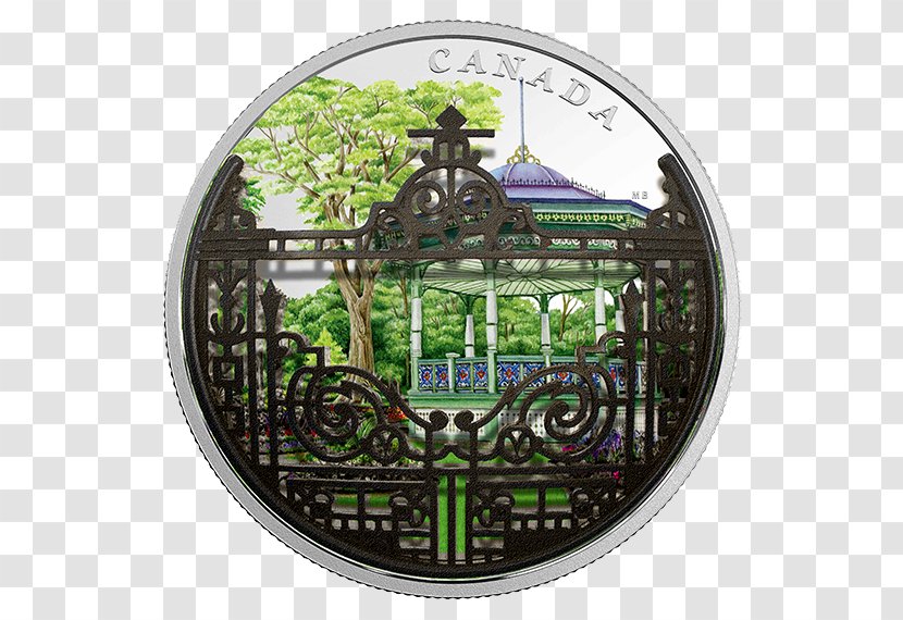 Halifax Public Gardens Silver Coin Transparent PNG