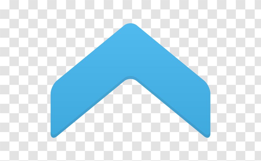 Icon Design Download - Aqua - Upward Transparent PNG