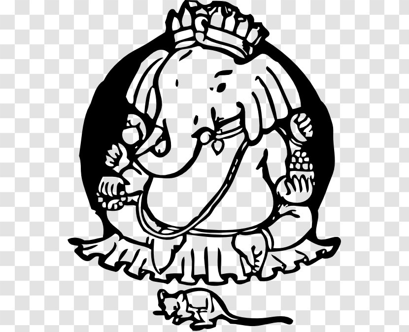 Ganesha Mahadeva Ganesh Chaturthi Hinduism Parvati - Cartoon Transparent PNG