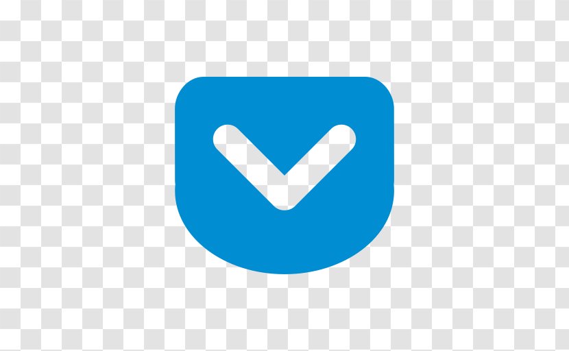 Social Media - Electric Blue - Rectangle Transparent PNG