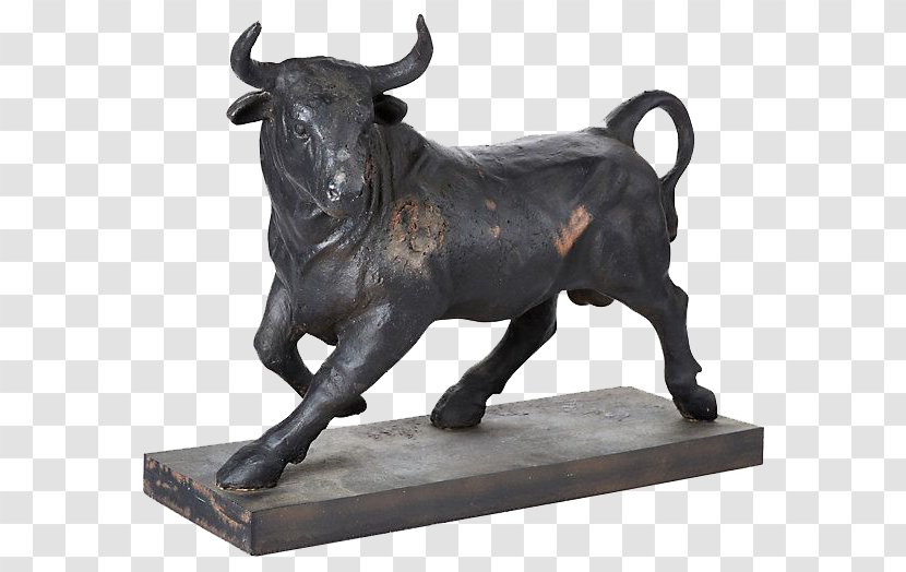 Bronze Sculpture Wood Carving Murcielagos Bats - Cow Goat Family - Bull Fighting Logo Transparent PNG