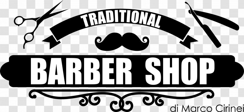 AMATULLI BARBER SHOP Hairdresser Moustache Hairstyle - Symbol - Barber Shop Transparent PNG