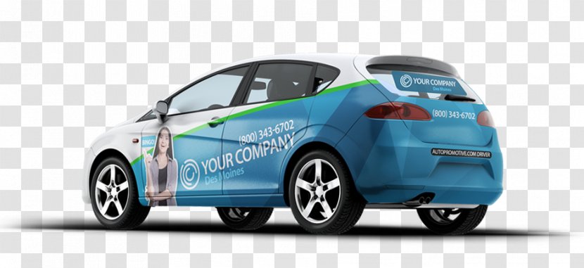 Car Door Minivan Wrap Advertising City Transparent PNG