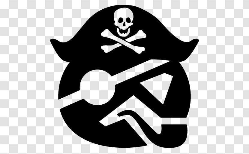 Jolly Roger Flag Piracy Clip Art - Symbol Transparent PNG