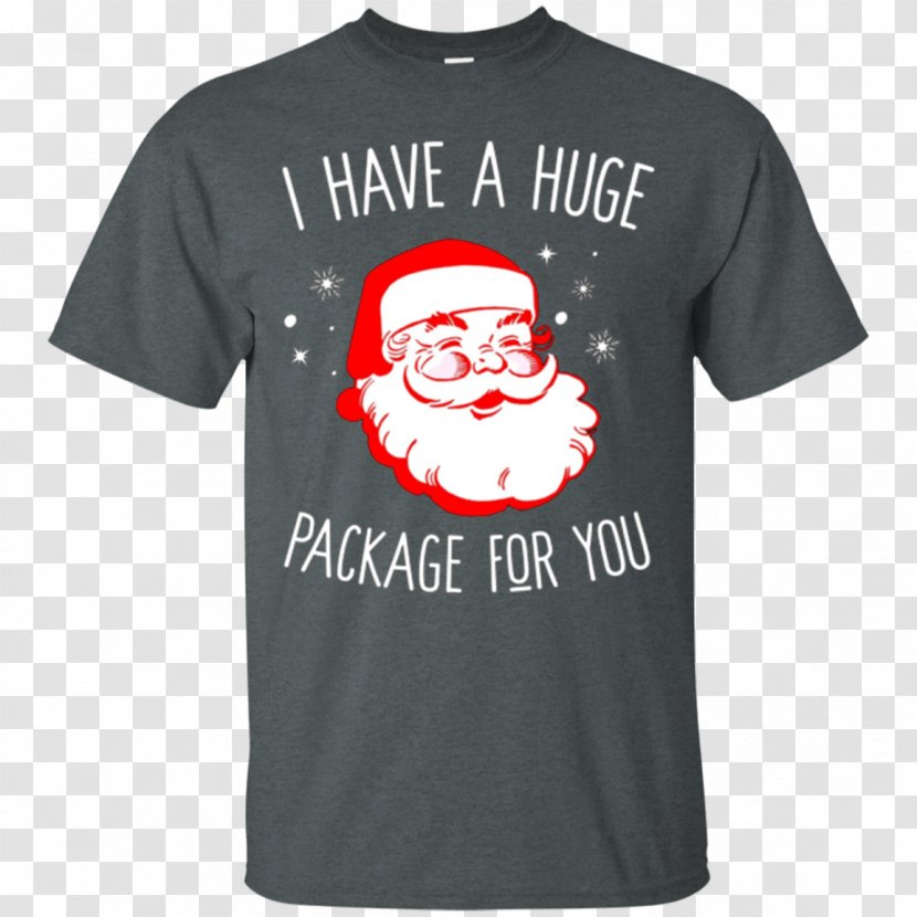 T-shirt Santa Claus Miami Marlins Christmas Clothing - Printed Tshirt Transparent PNG