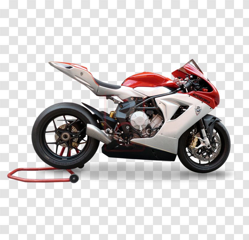 Exhaust System MV Agusta Brutale Series Motorcycle F3 - Drag Racing Transparent PNG