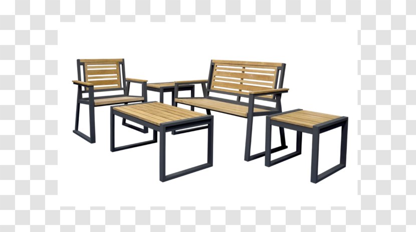 Table Garden Furniture Chair - Outdoor - Teak Wood Transparent PNG