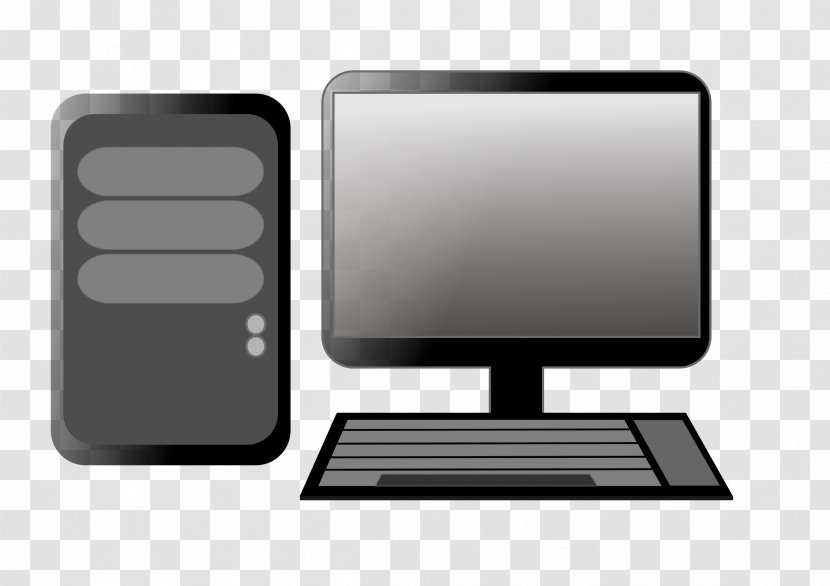 Laptop Desktop Computers Personal Computer Clip Art - Monitors - Pc Transparent PNG