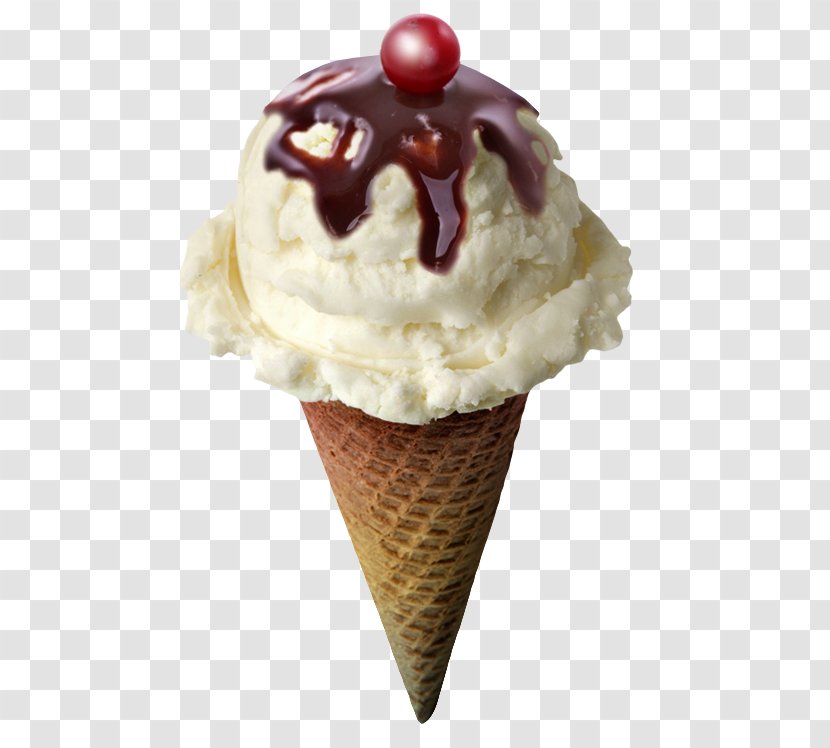 Ice Cream Cone Gelato Sundae - Toppings - Cones Transparent PNG