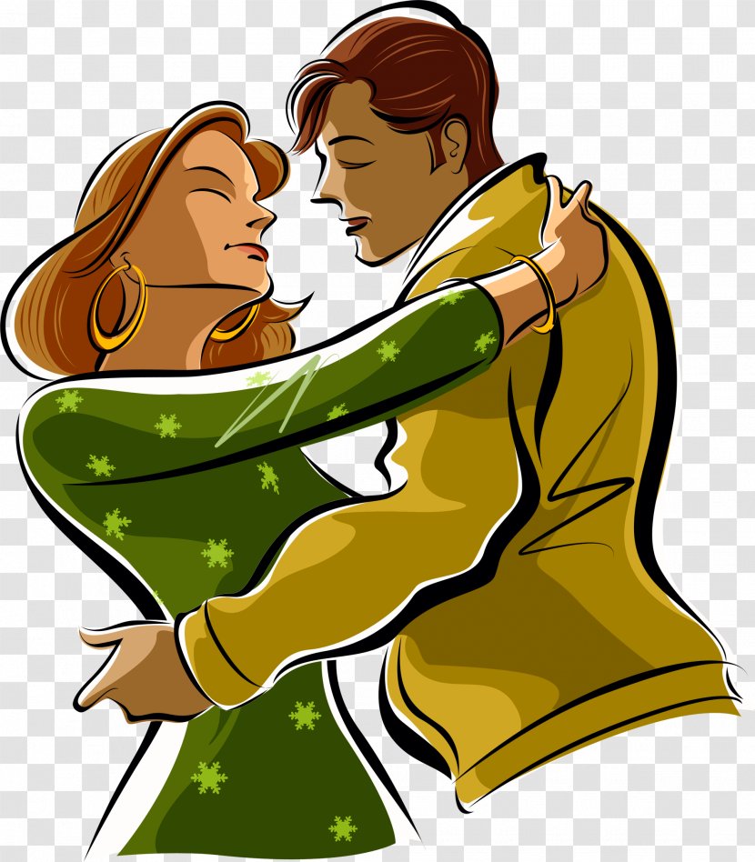 Desktop Wallpaper Hug Love Screensaver Image - Cartoon - Kiss Transparent PNG