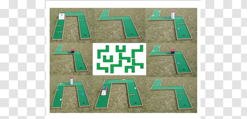 Miniature Golf Course Putter Par - Number - Dunk Tank Transparent PNG