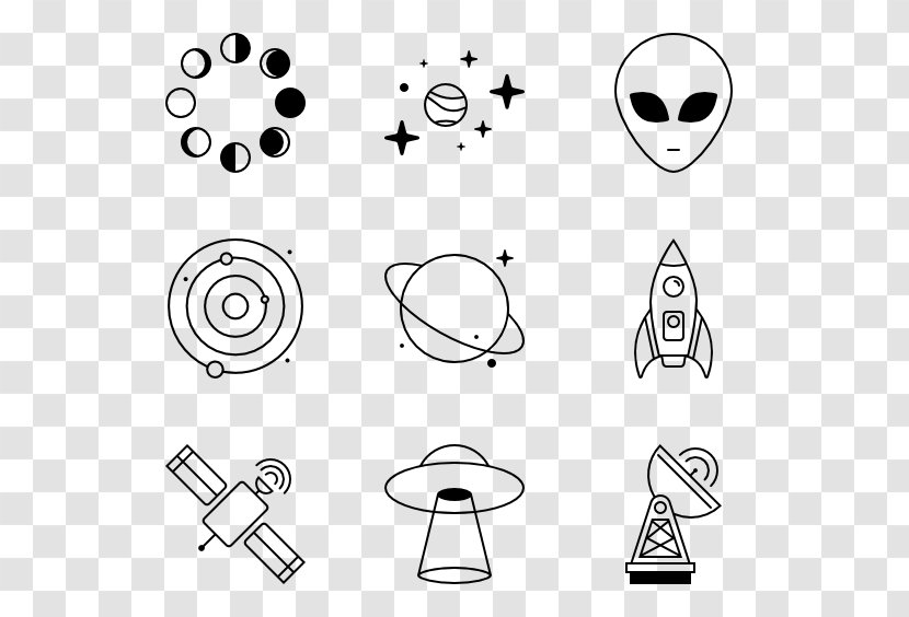 Unidentified Flying Object Clip Art - Drawing - Universe Vector Transparent PNG