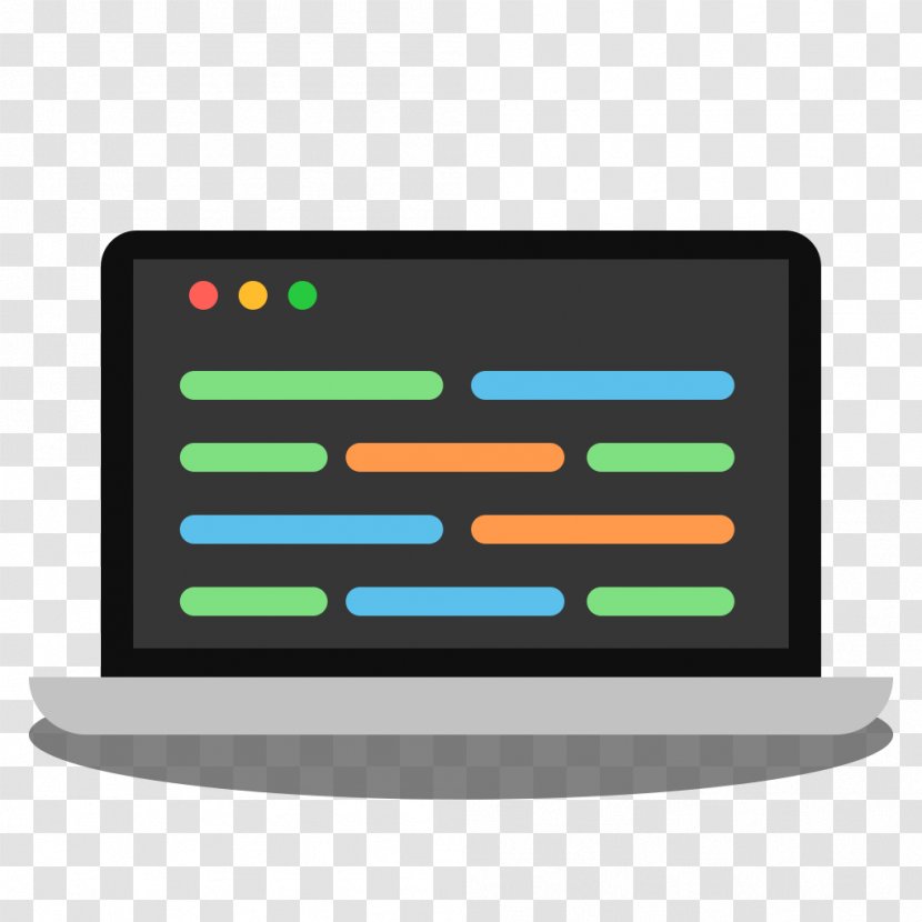 MacBook Pro Laptop - Source Code Editor - Type Transparent PNG