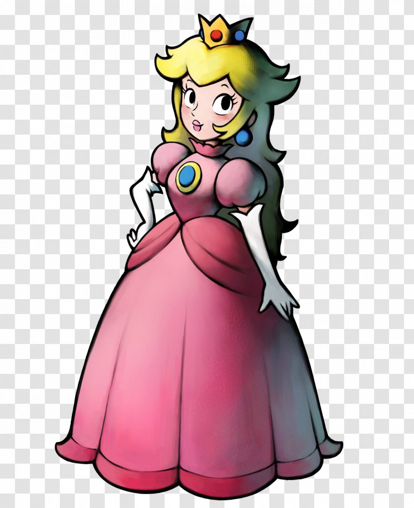 Mario & Luigi: Superstar Saga Bros. Princess Peach - Tree Transparent PNG