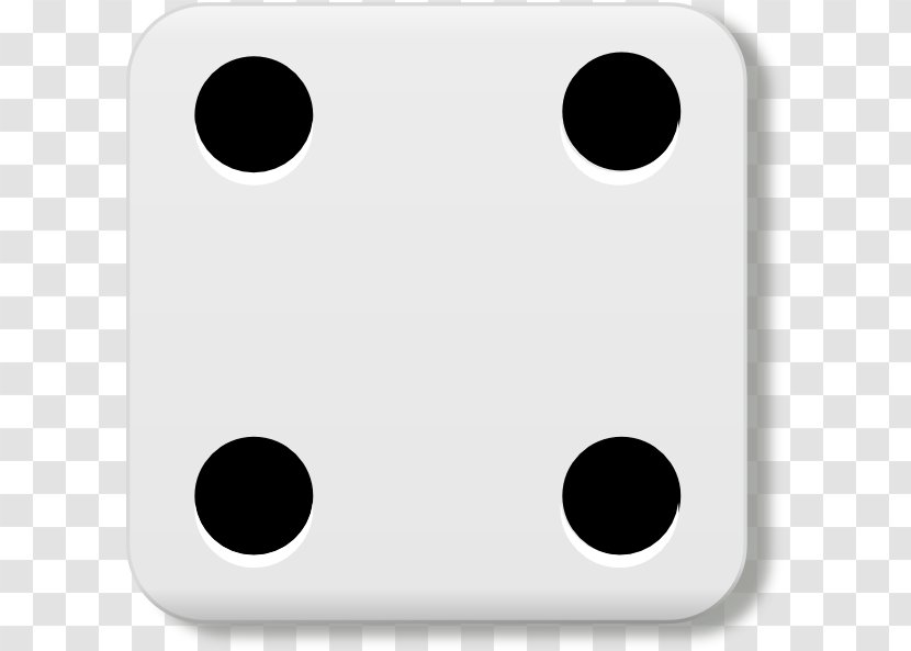 Dice Four-sided Die Game Clip Art - Rectangle - Faces Transparent PNG