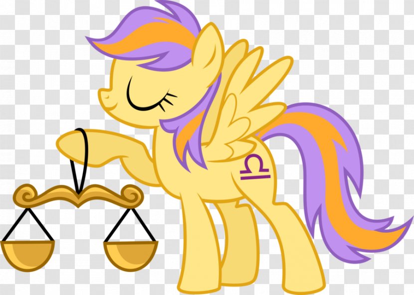 My Little Pony Libra Zodiac Astrological Sign - Pajar - Images Transparent PNG