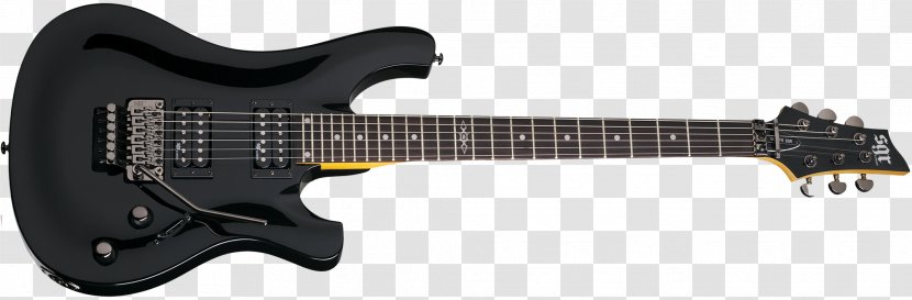 Schecter Guitar Research Electric C-1 Hellraiser FR Floyd Rose - Pickup Transparent PNG