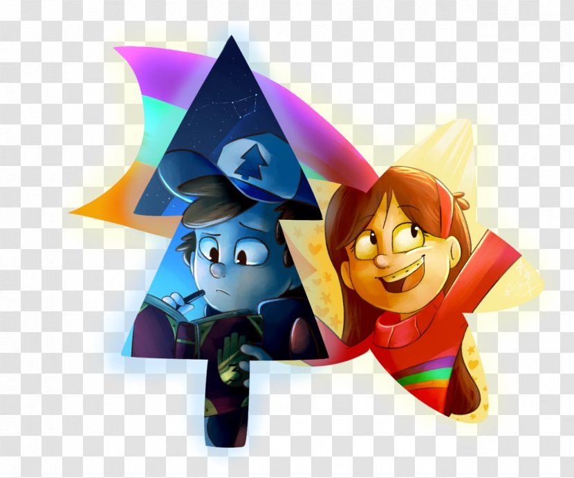 Mabel Pines Dipper Bill Cipher Grunkle Stan Stanford - Gravity Falls Transparent PNG