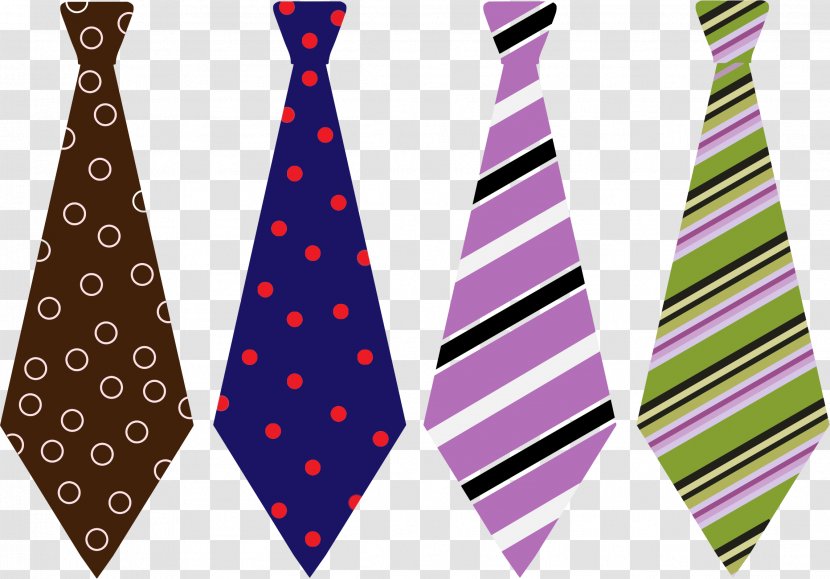 Necktie Tie Clip Pin Art - Patterned Mens Ties Transparent PNG