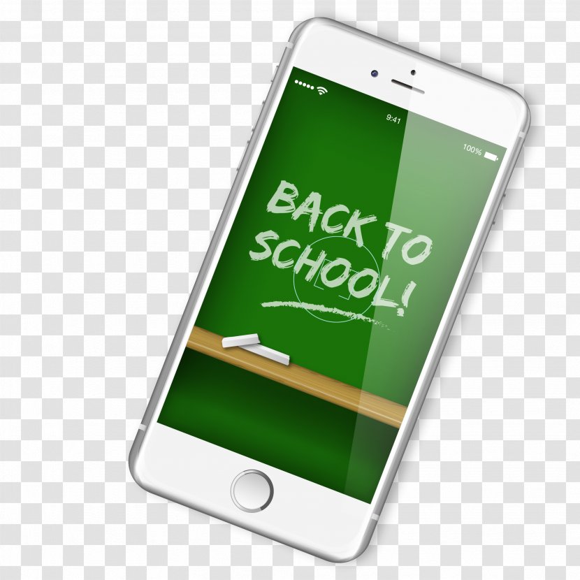 School Smartphone - First Day Of - Vector Exquisite Phone Transparent PNG