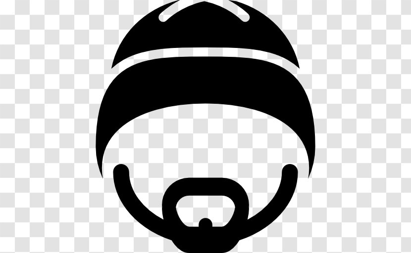 Moustache - Hat - Black And White Transparent PNG
