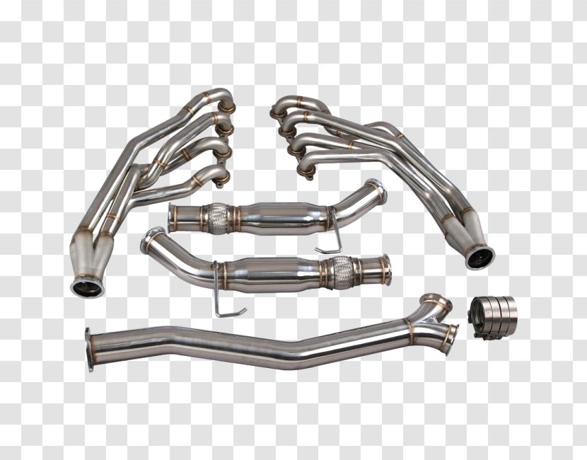 Exhaust System Car Nissan 240SX Manifold Aftermarket Parts - Engine - Pipe Transparent PNG