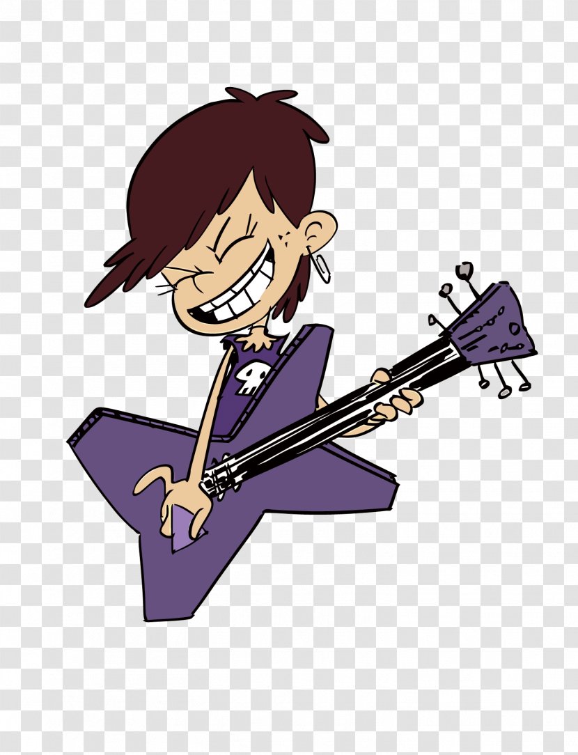 Luna Loud Luan Cartoon Illustration - Frame - Vector Rock Boy Transparent PNG