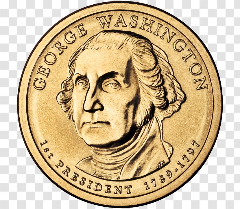 United States Dollar Presidential $1 Coin Program - Currency - Image Transparent PNG