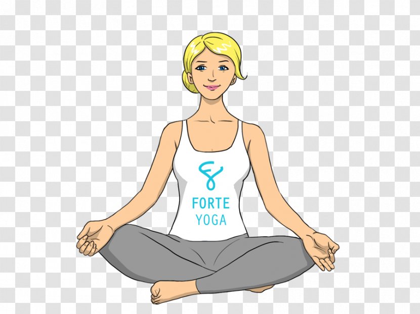Yoga Sukhasana Lotus Position Sitting - Heart - Cartoon Transparent PNG