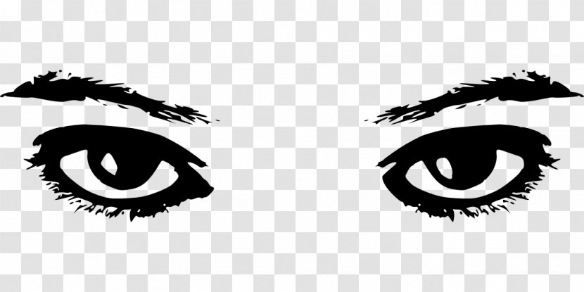 Eyebrow Clip Art - Silhouette - Eye Transparent PNG