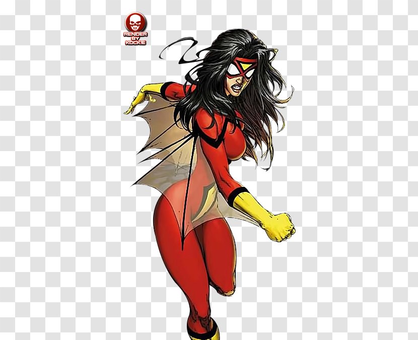 Spider-Woman Spider-Man Comics Spider-Girl - Fictional Character - Spider Woman Transparent PNG