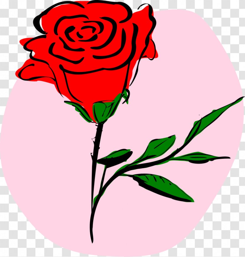 Rose Free Content Clip Art - Garden Roses - Vector Transparent PNG