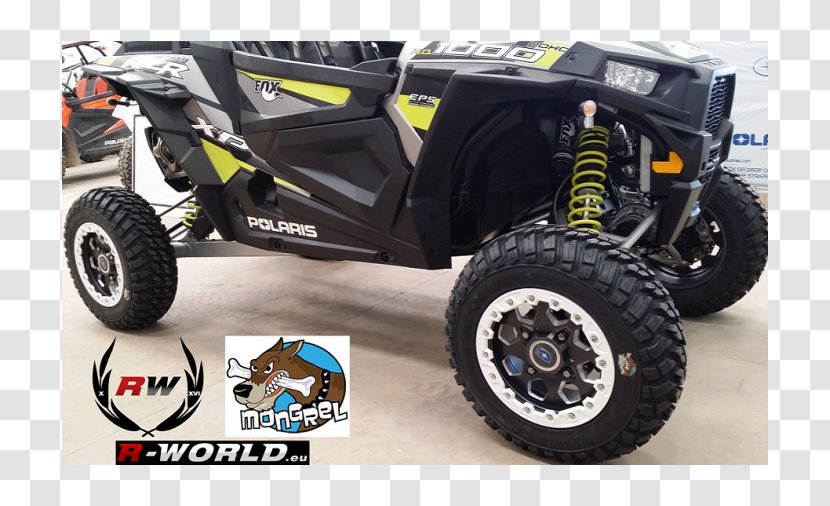 Tire Polaris RZR Wheel Side By Vehicle - Bumper Transparent PNG