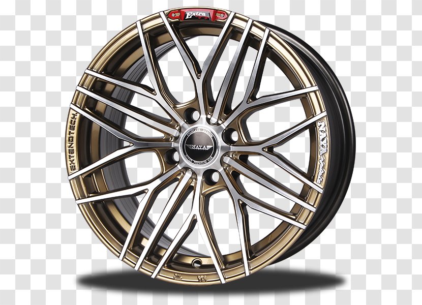 Alloy Wheel Spoke Tire - Liquor Flyer Transparent PNG