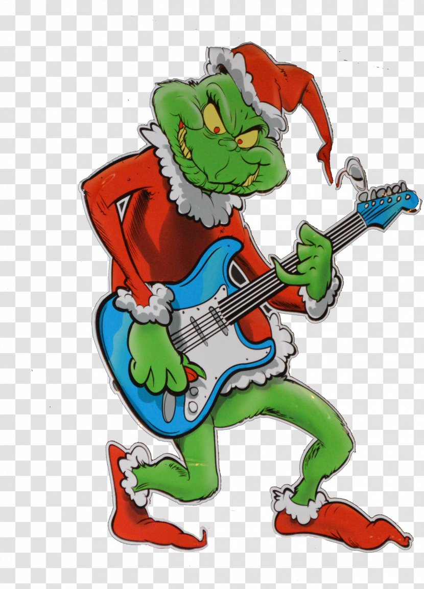 How The Grinch Stole Christmas! Guitar Photography - Art - Dr Seuss Transparent PNG