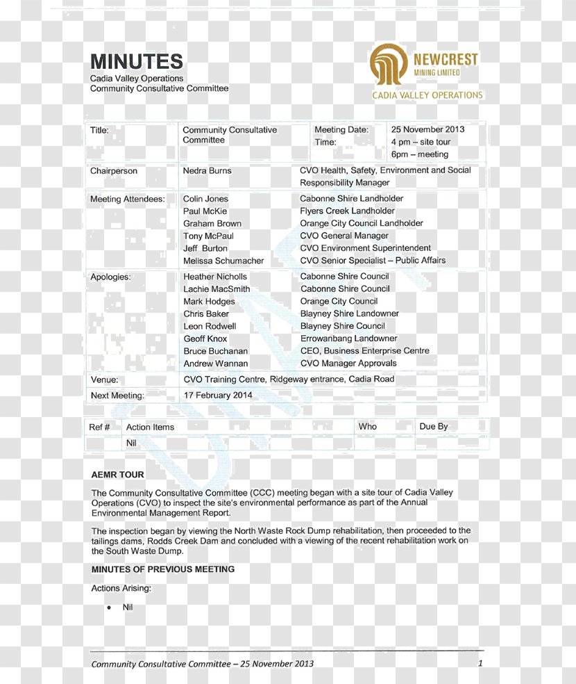 Document Newcrest Mining Line - Text Transparent PNG