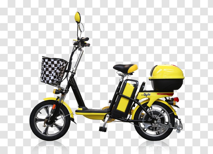 Electric Motorcycles And Scooters Car Hybrid Bicycle - Scooter Transparent PNG