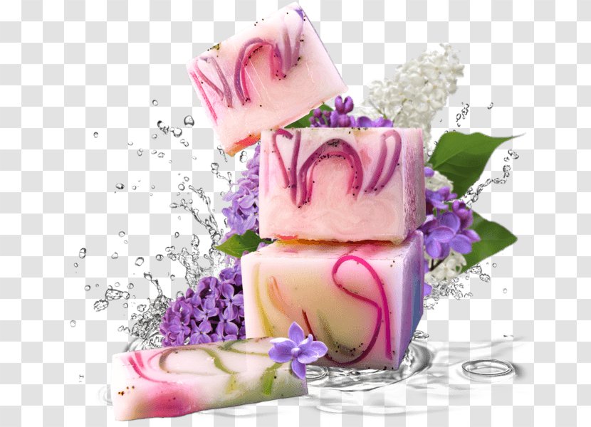 Soap Oil Cosmetics Glycerol Perfume - Lilac Transparent PNG