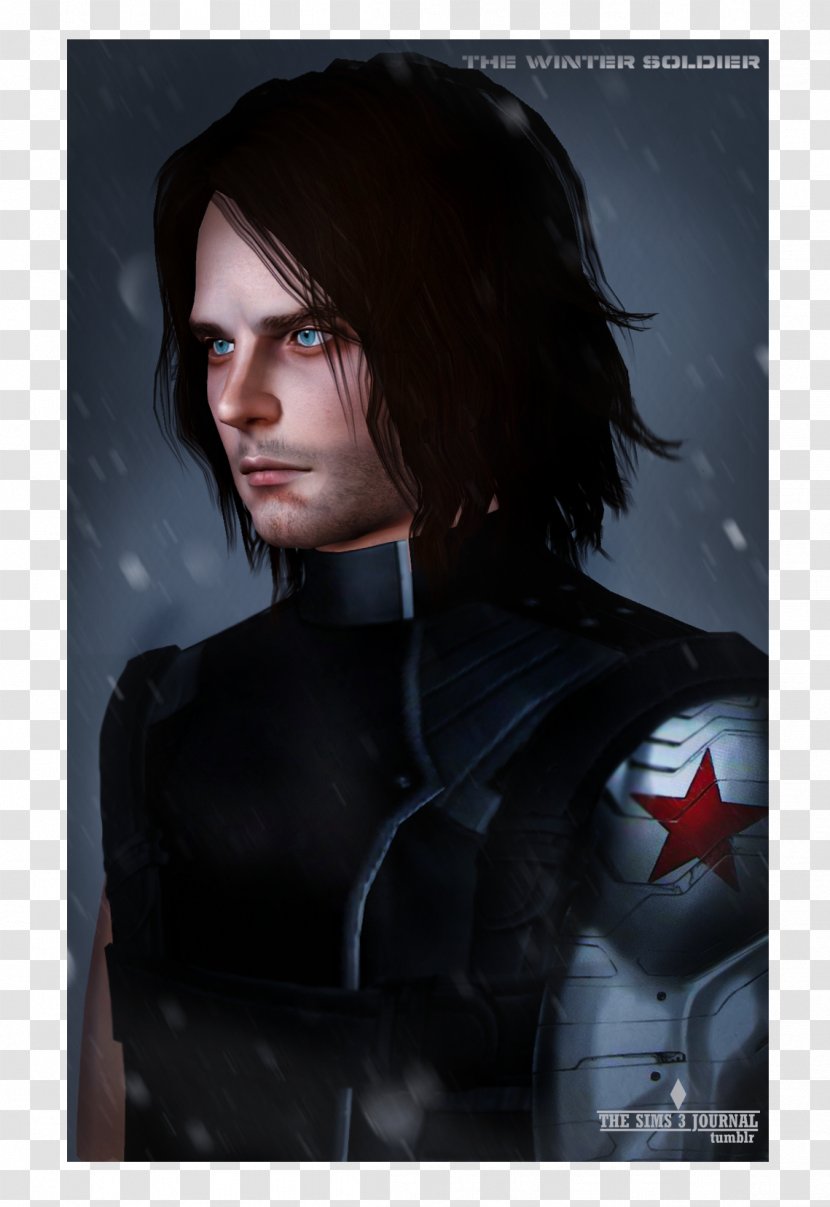 Bucky Barnes The Sims 3 Sebastian Stan Captain America: Winter Soldier 4 - America Transparent PNG
