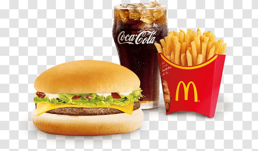 French Fries Cheeseburger McDonald's Big Mac Breakfast Sandwich Whopper - Side Dish - Burger Transparent PNG