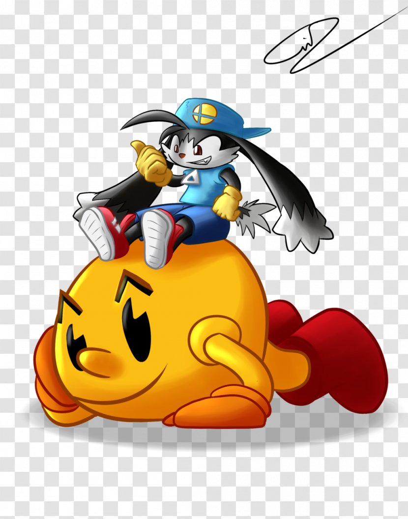 Pac-Man Dash! Klonoa Heroes: Densetsu No Star Medal Klonoa: Door To Phantomile 2: Lunatea's Veil - Cartoon - Pac Man Transparent PNG