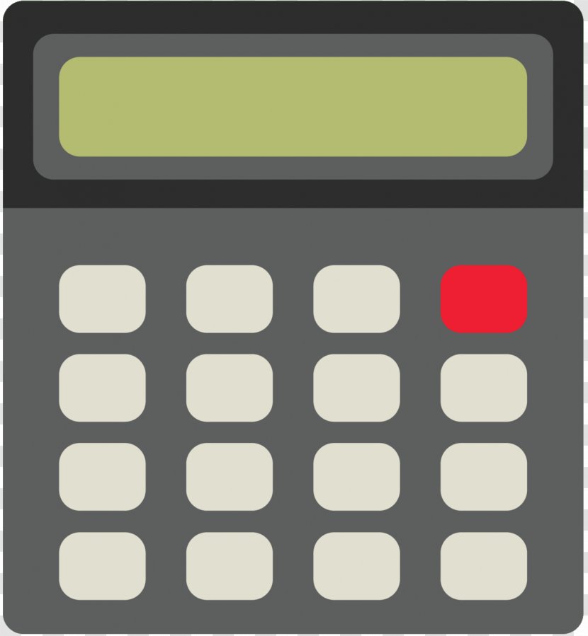 Calculator Numeric Keypads Pattern Product Design - Rectangle - Keypad Transparent PNG