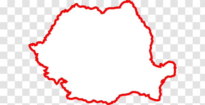 Flag Of Romania Map - Tree Transparent PNG