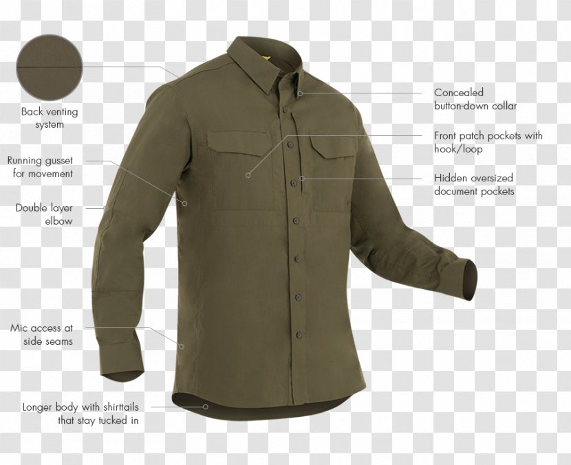 Sleeve Dress Shirt Button Clothing Transparent PNG