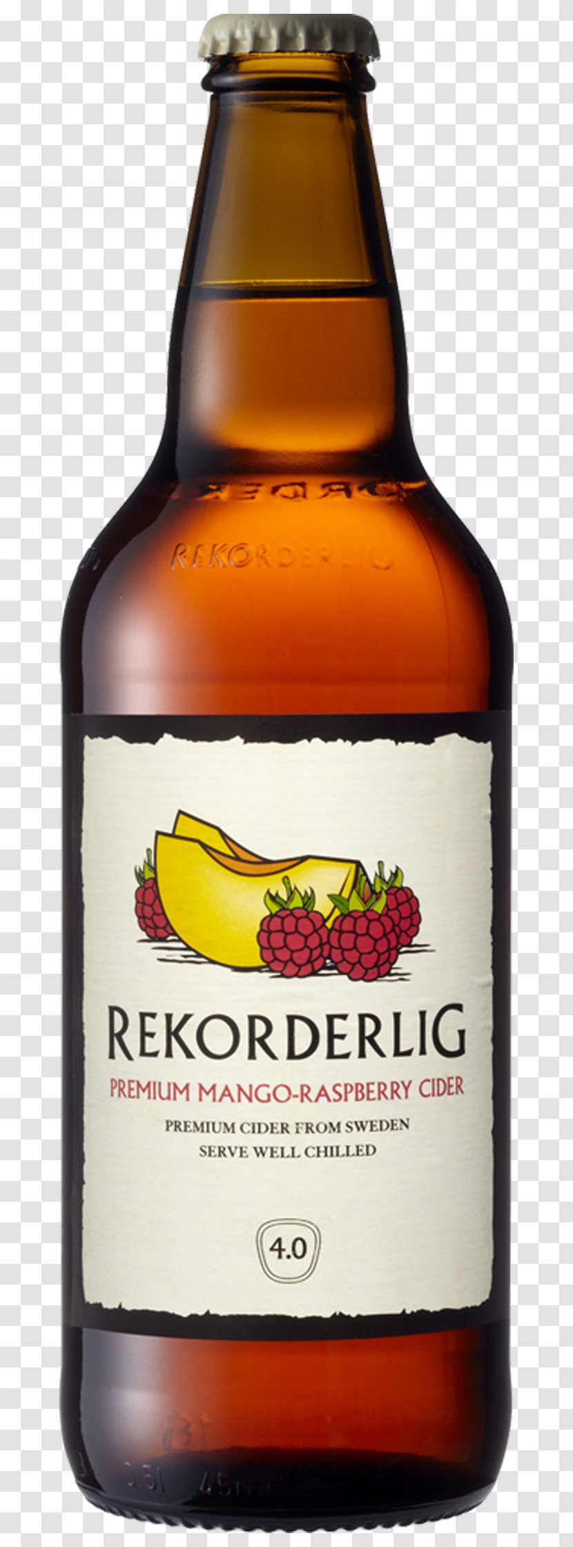 Cider Beer Distilled Beverage Rekorderlig Raspberry - Drink Transparent PNG
